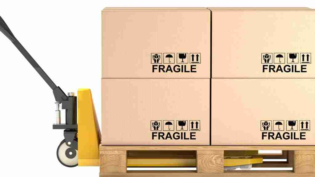 Delivery on a Pallet