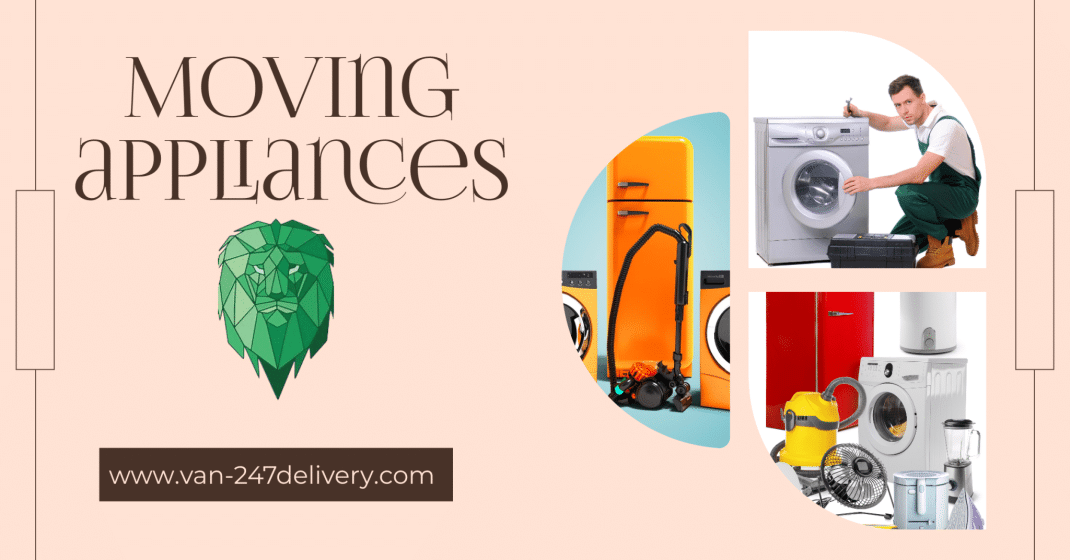 Moving appliances