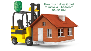 Cost to move a 3 bedroom house UK