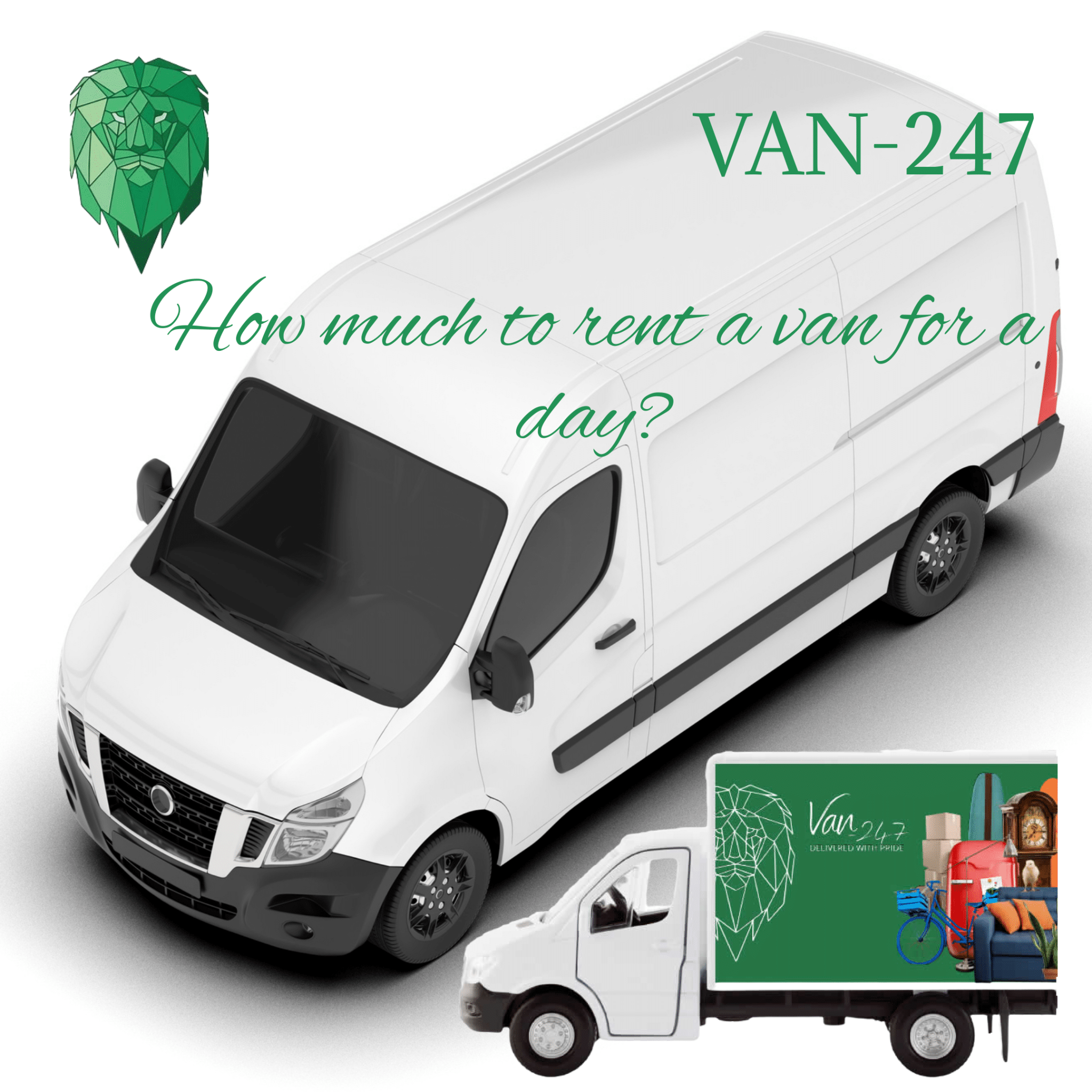 How much to rent a van for a day Van247