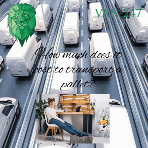 How much does it cost to transport a pallet?