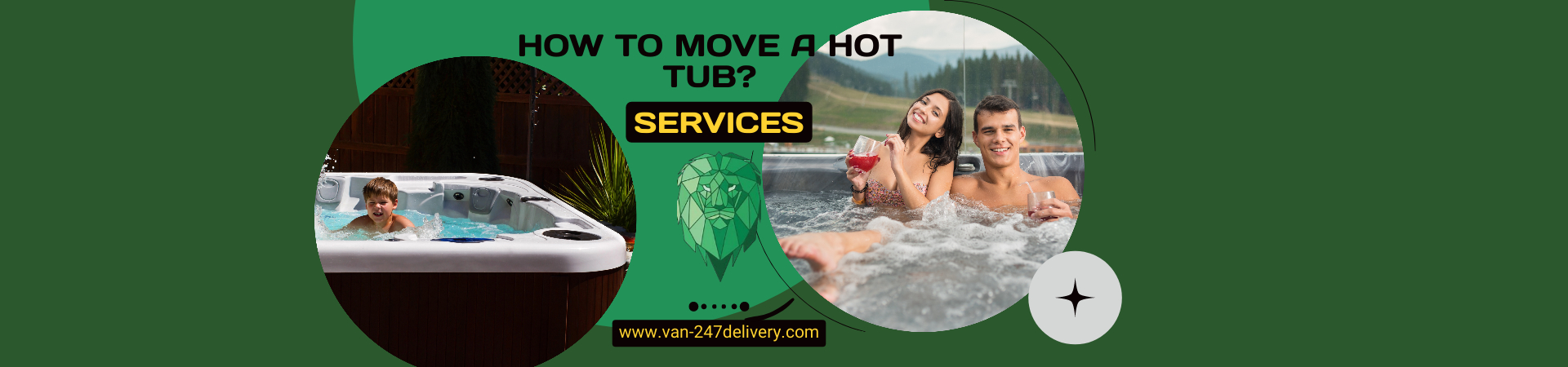 How to move a hot tub