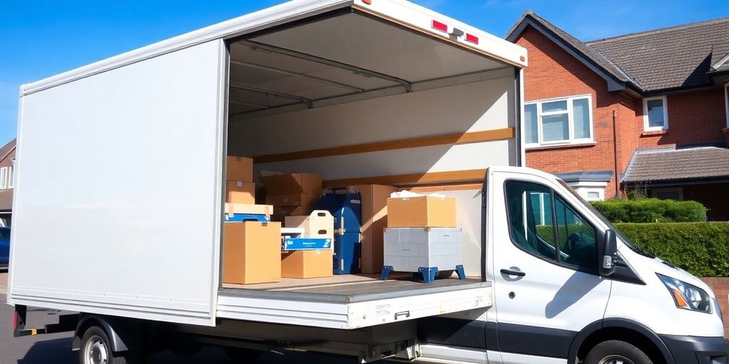 Removal Van in Manchester