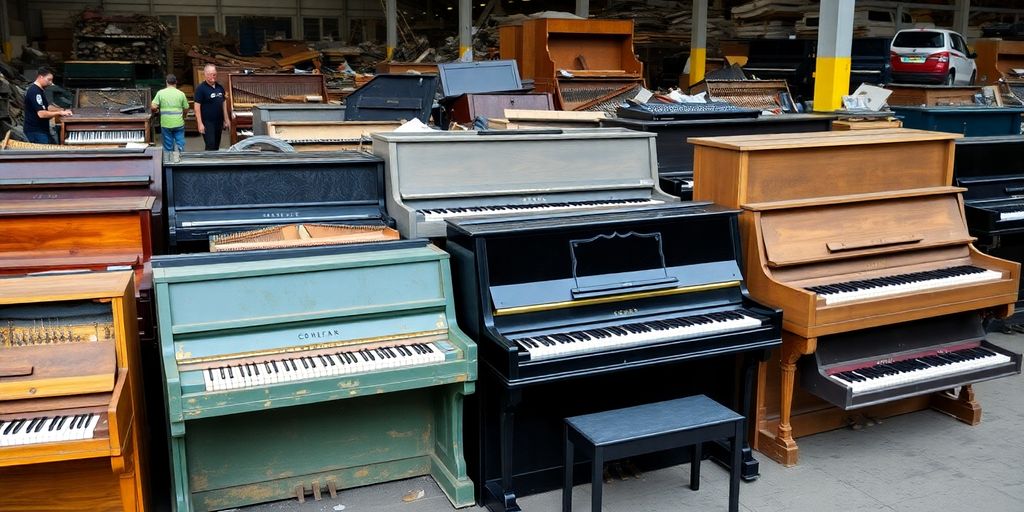 Piano recycling London