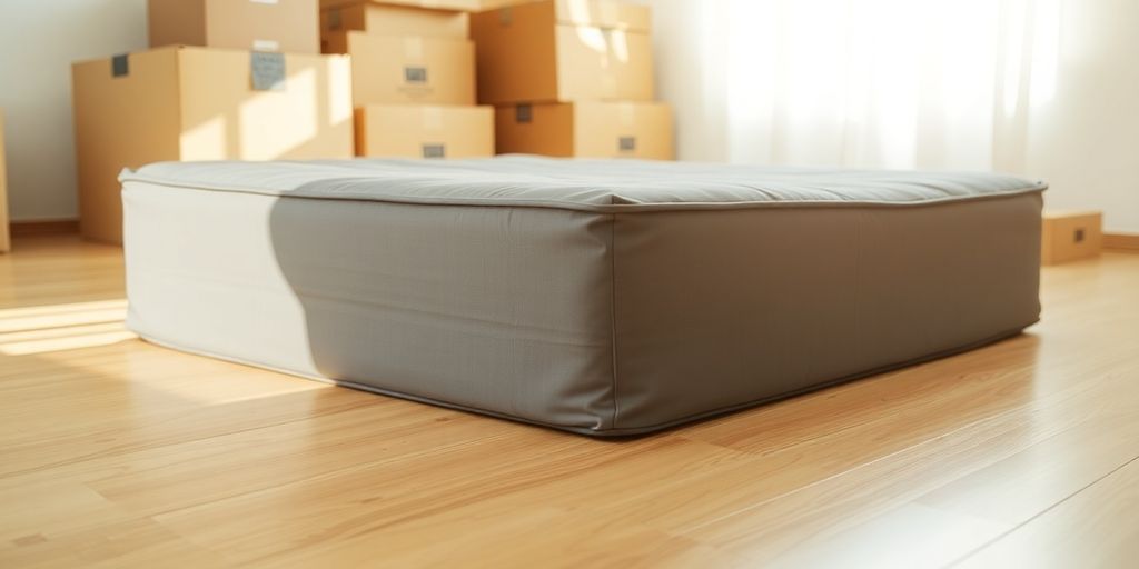 Mattress cover for moving