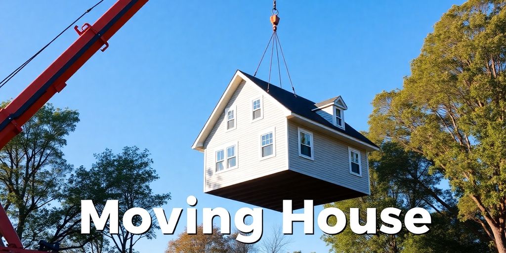 How to relocate a house