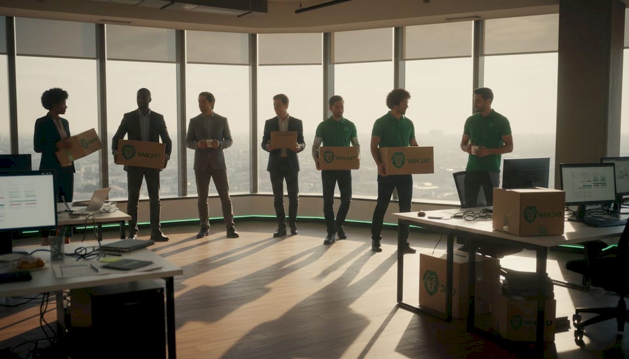 efficient office moving process