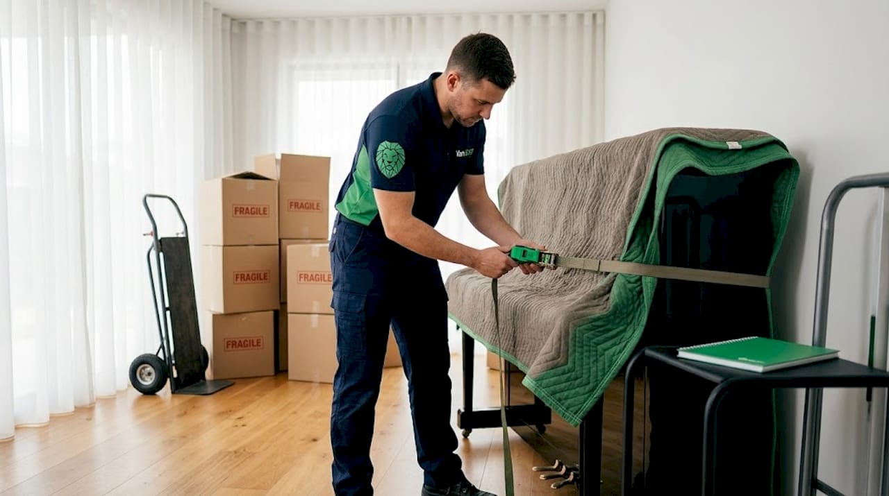 how to protect piano in transit