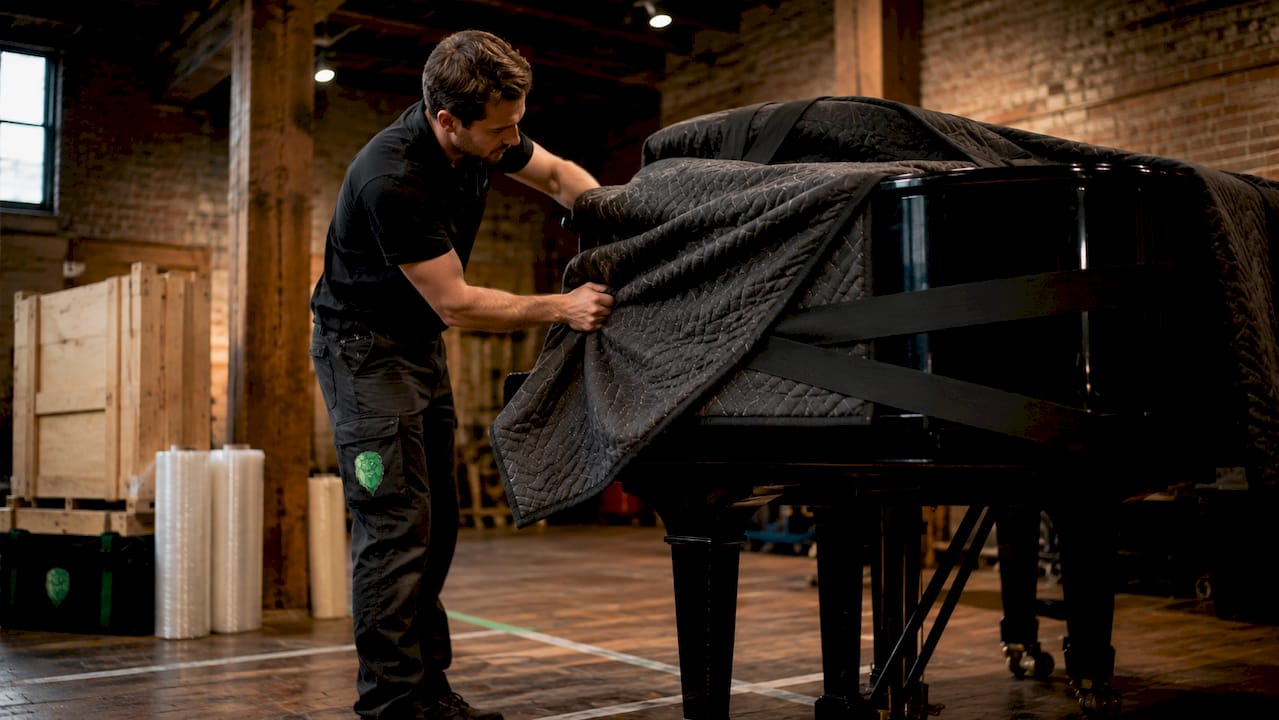 role of packaging in piano transport
