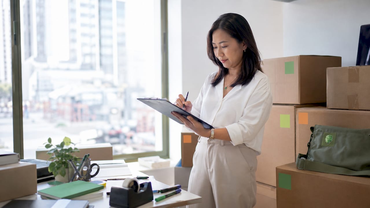 office packing tips