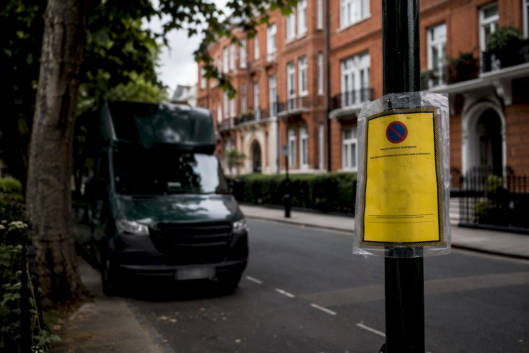 parking suspension removals london