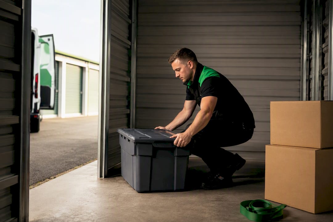 temporary storage between moves