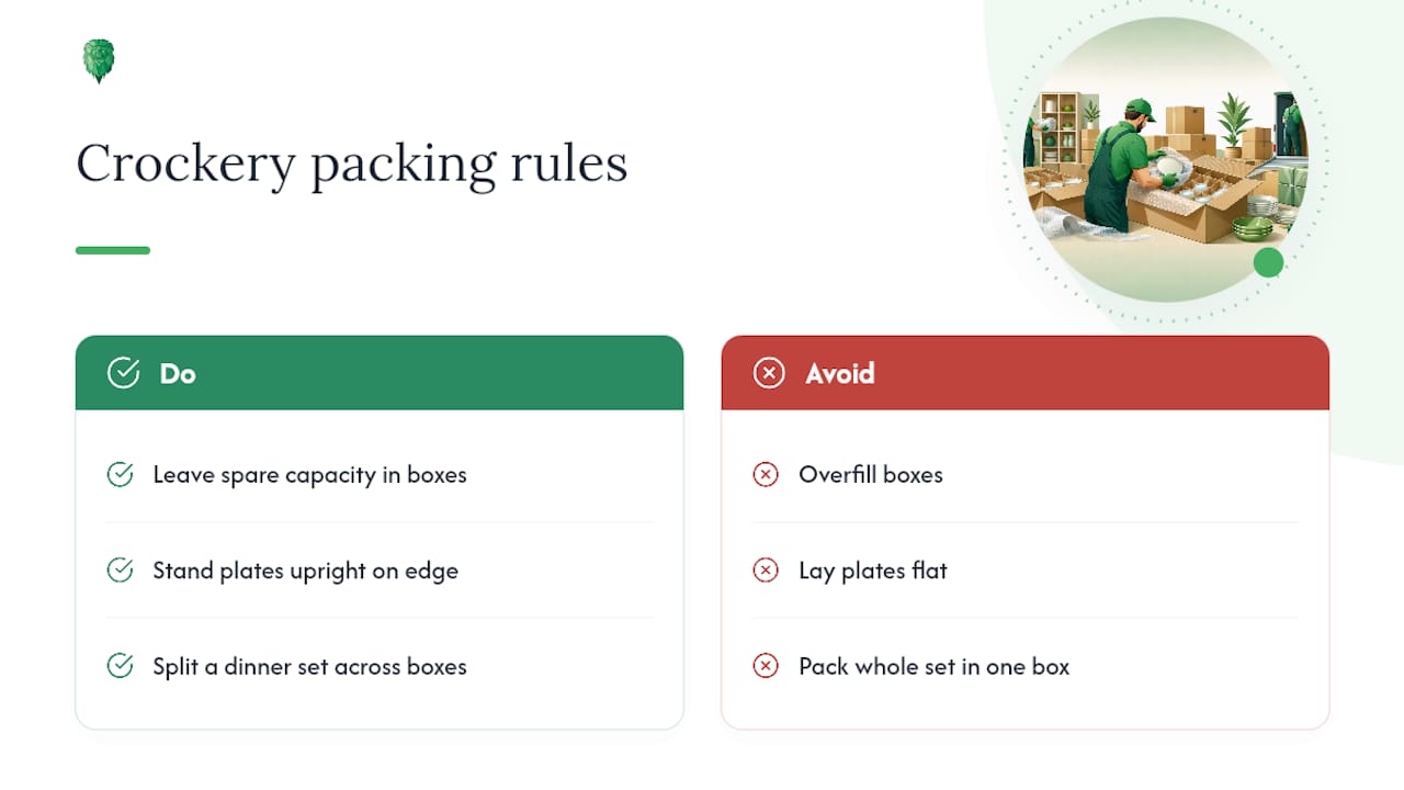 Common dish packing mistakes and safer alternatives
