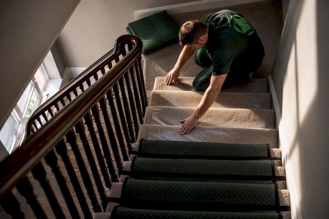 stair protection during move